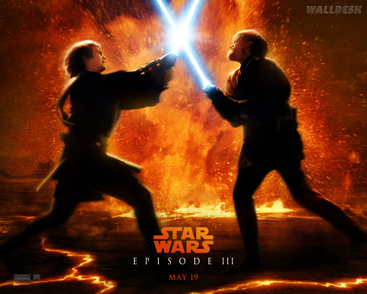 Desktop Pc 1280x1024px Anakin Vs Obi Wan Wallpaper Hd Hd Wallpaper Backgrounds Download