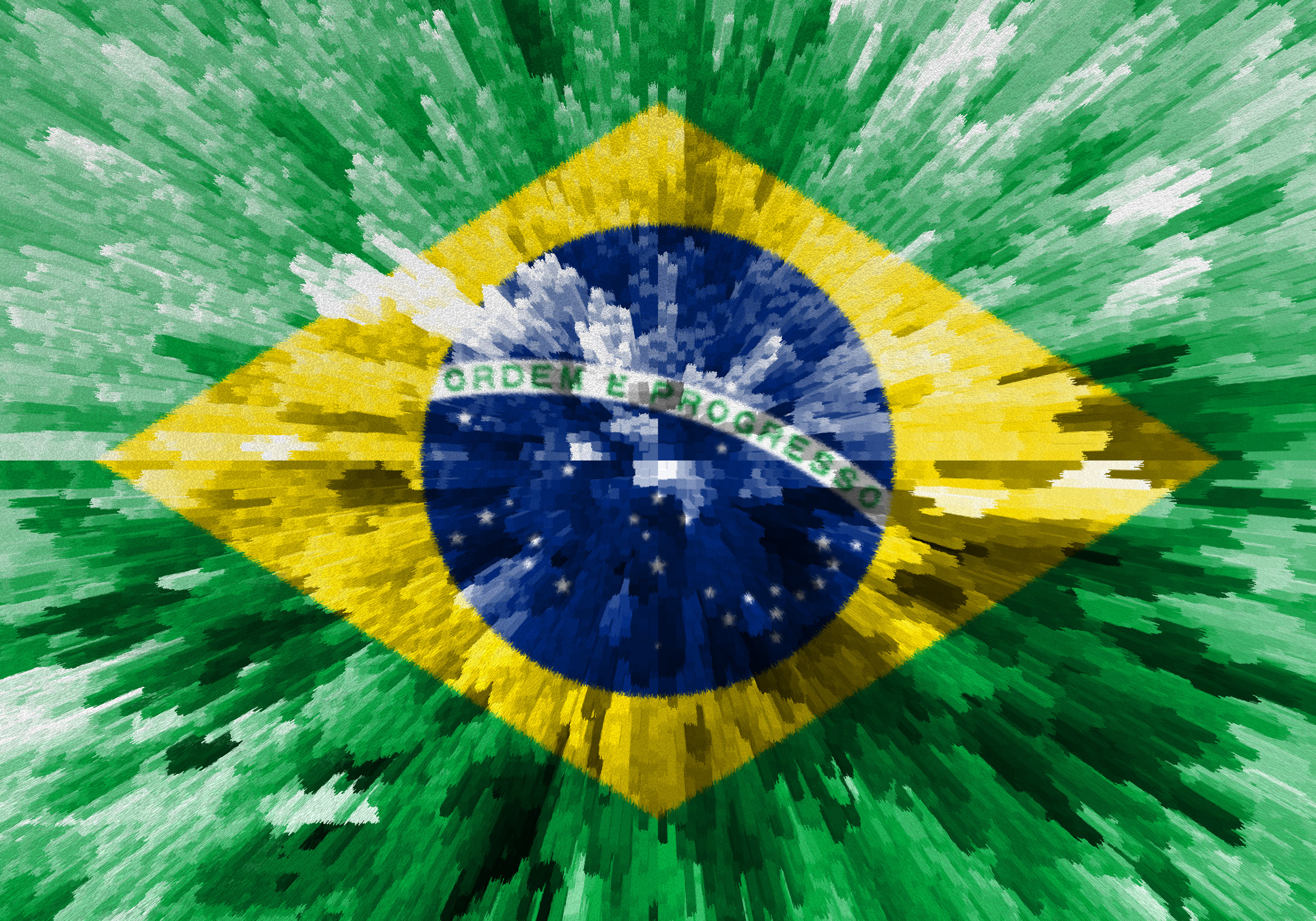 Flag Of Brazil Hd Wallpaper - Brasil Papel De Parede , HD Wallpaper & Backgrounds