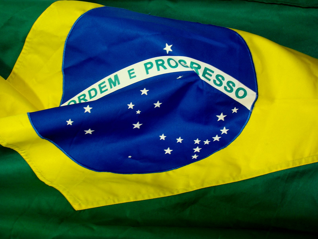 Brazilian Flag , HD Wallpaper & Backgrounds