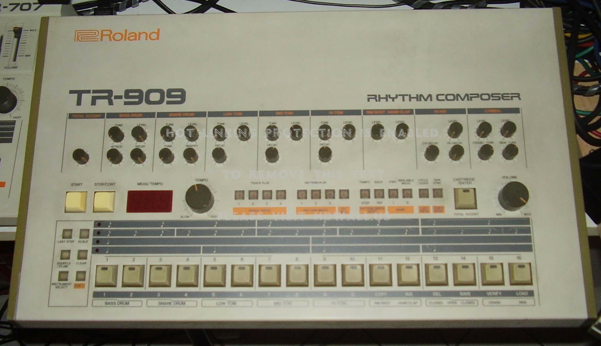Turntables Synthesizer - Tr 909 , HD Wallpaper & Backgrounds