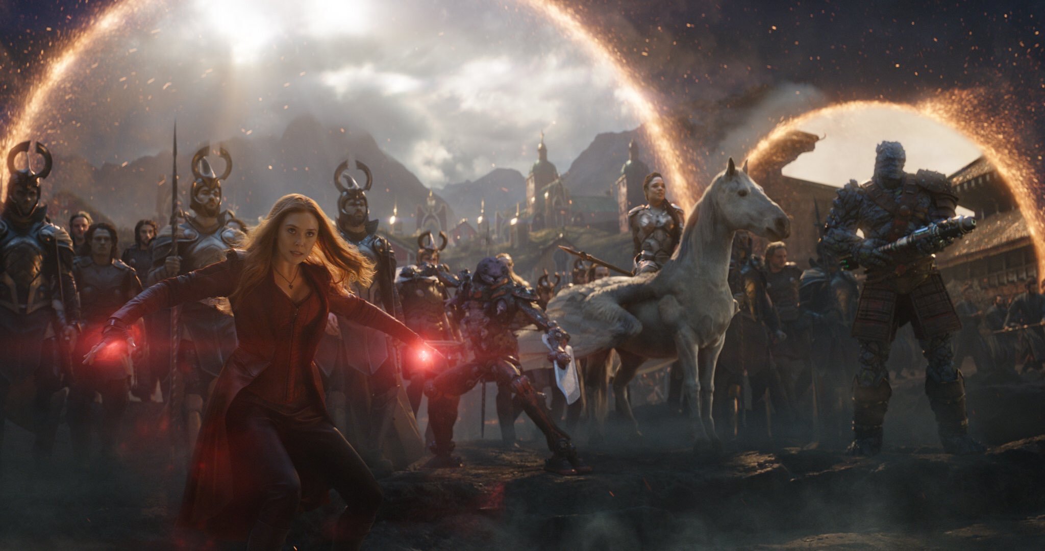 Click To Edit - Avengers Endgame Elizabeth Olsen , HD Wallpaper & Backgrounds