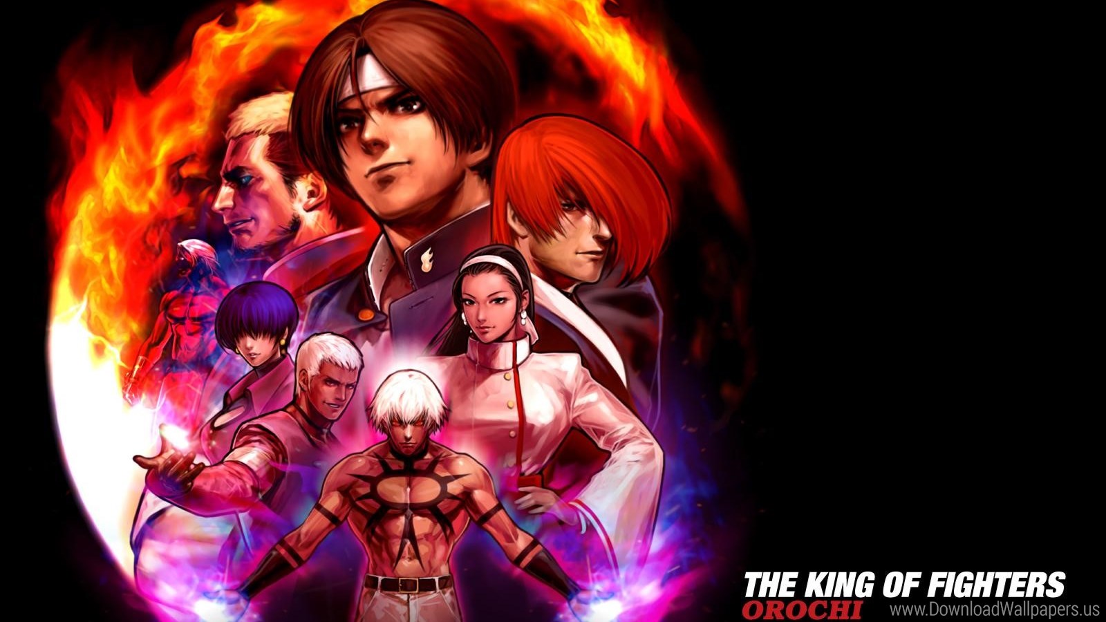 King Of Fighters Orochi Ps2 , HD Wallpaper & Backgrounds