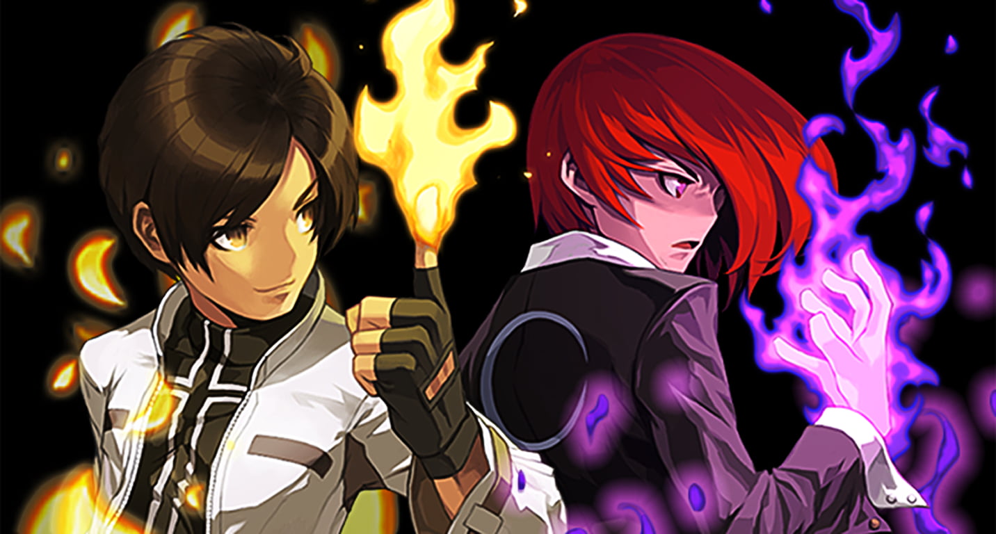 Code Geass Digital Wallpaper, King Of Fighters, Lost - Kyo Kusanagi And Iori Yagami , HD Wallpaper & Backgrounds
