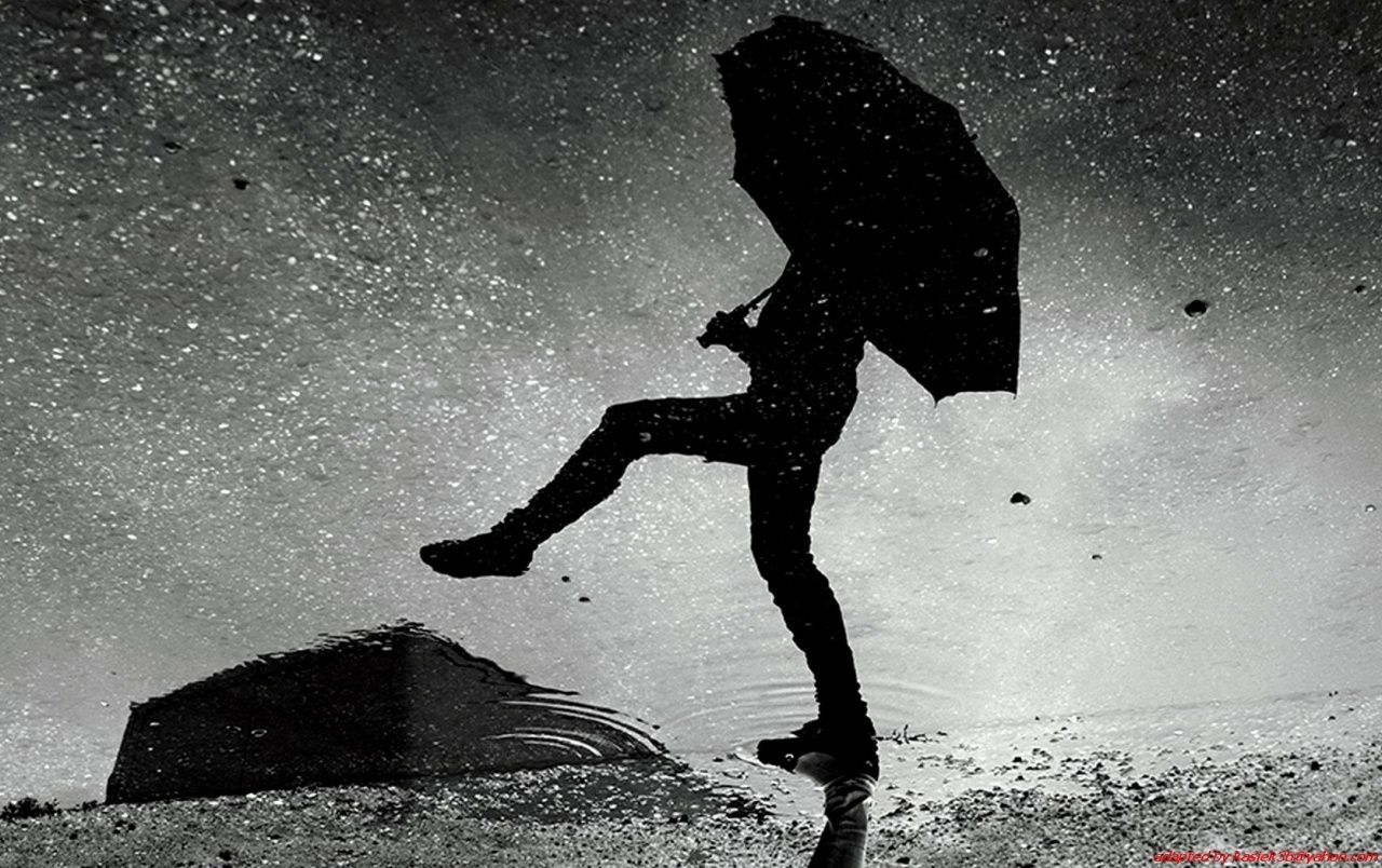 Man Dancing In The Rain , HD Wallpaper & Backgrounds