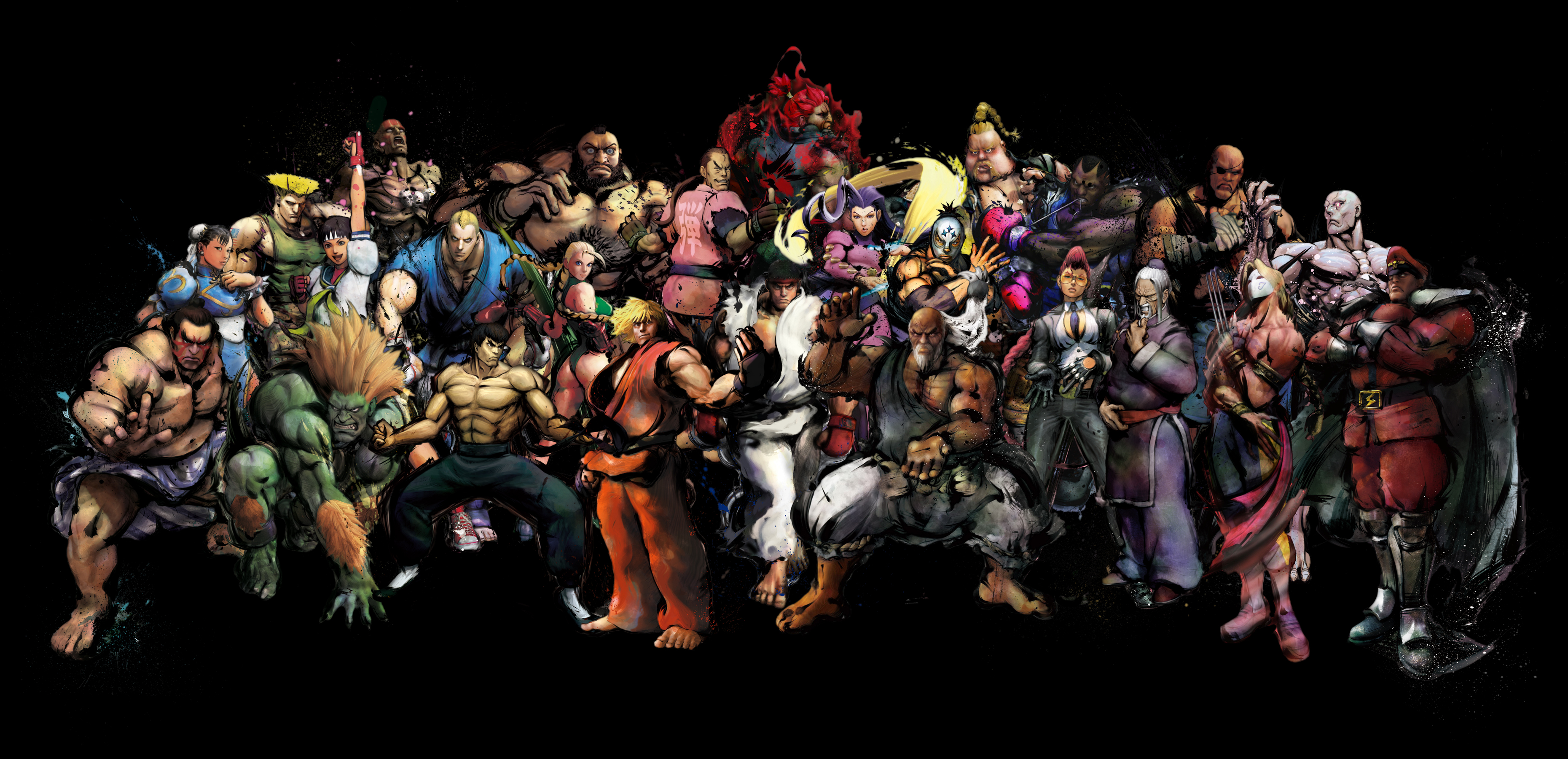 In - Street Fighter , HD Wallpaper & Backgrounds