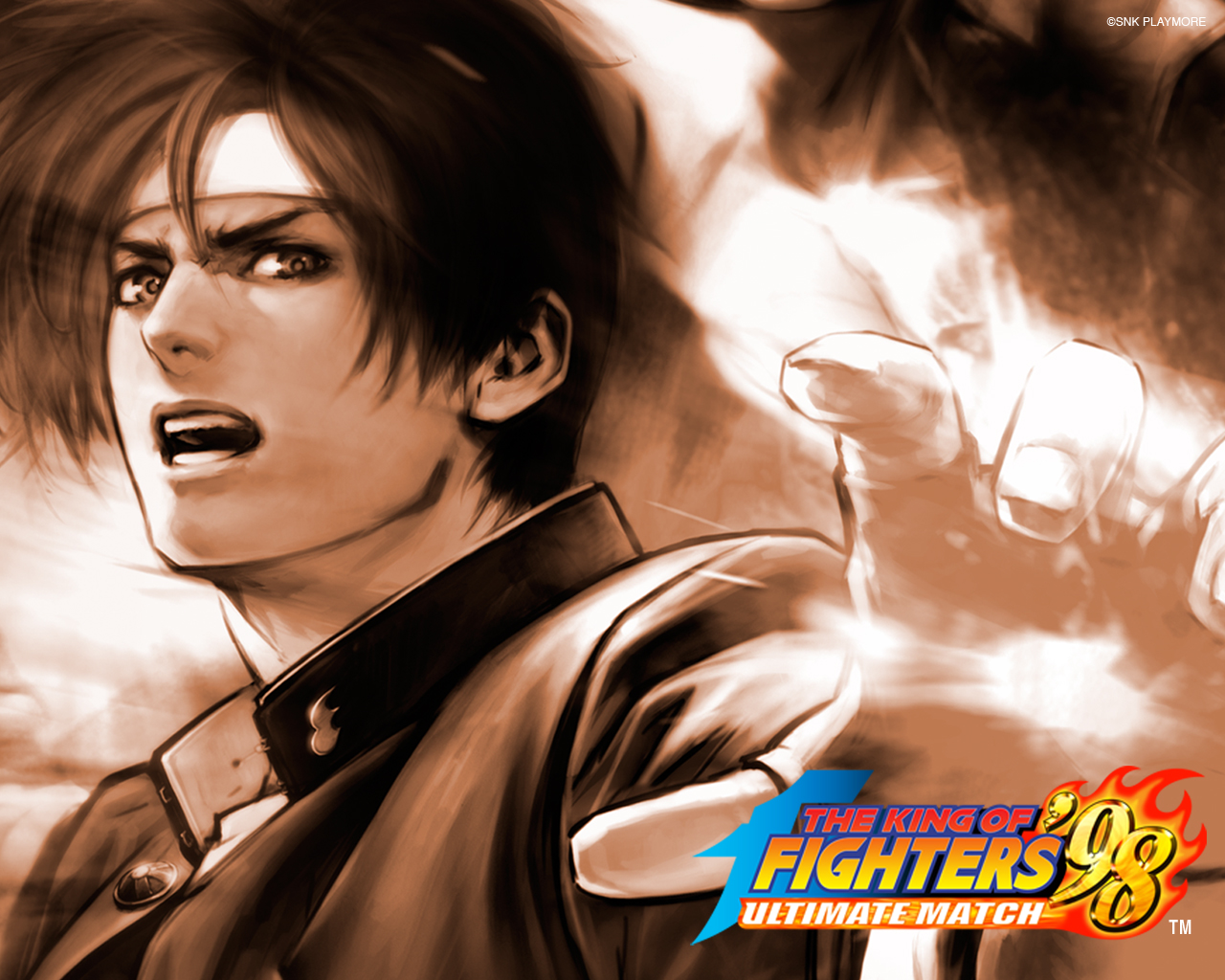 Kyo Kusanagi - King Of Fighters 98 Ultimate Match Icon , HD Wallpaper & Backgrounds