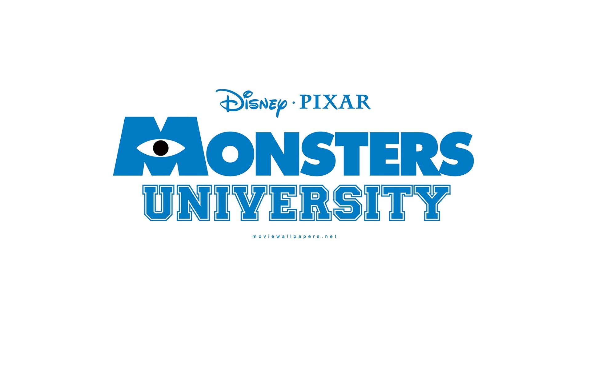 Monster University 2013 Logo Wallpaper , HD Wallpaper & Backgrounds