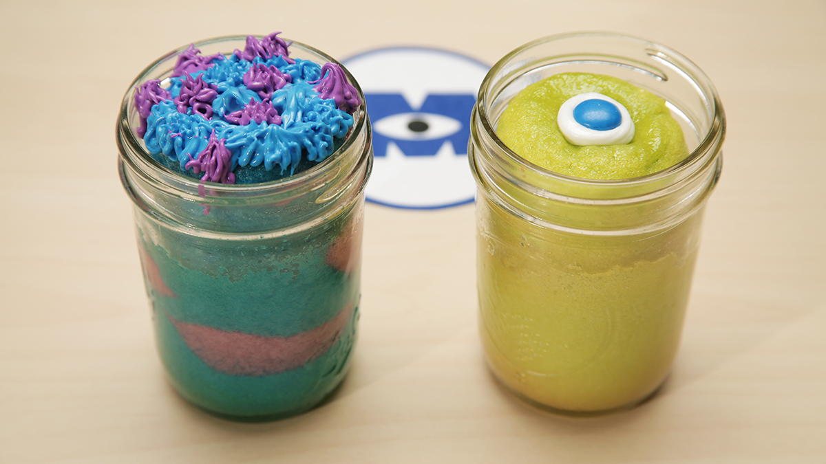 Mike And Sulley's Cake Jars - Mike And Sulley Cake Jars , HD Wallpaper & Backgrounds
