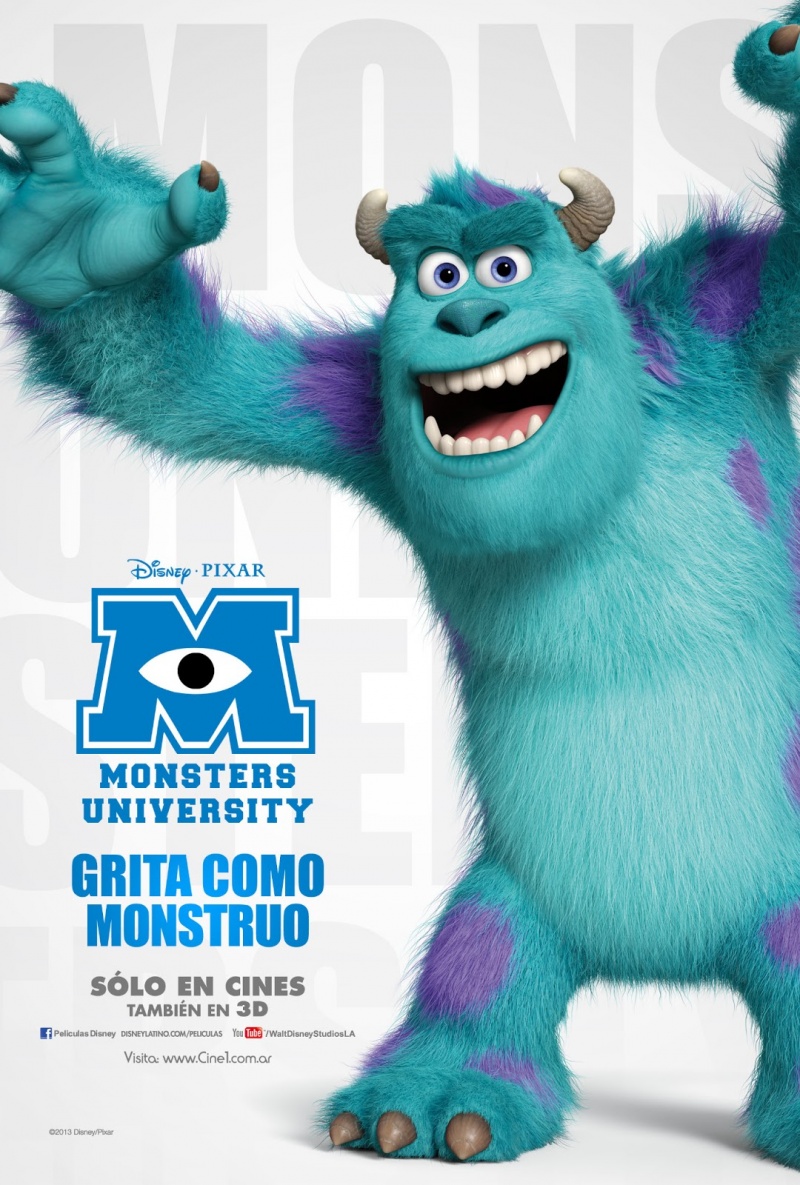 Images Monsters University Posters Hd Wallpaper And - Sully Monsters Inc Transparent , HD Wallpaper & Backgrounds