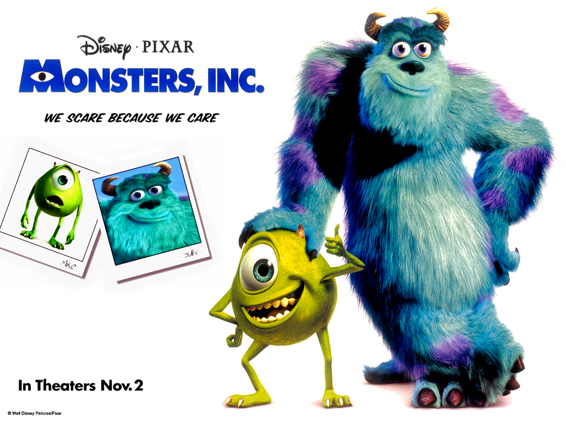 Sulley Monsters Inc Vs Monsters University , HD Wallpaper & Backgrounds