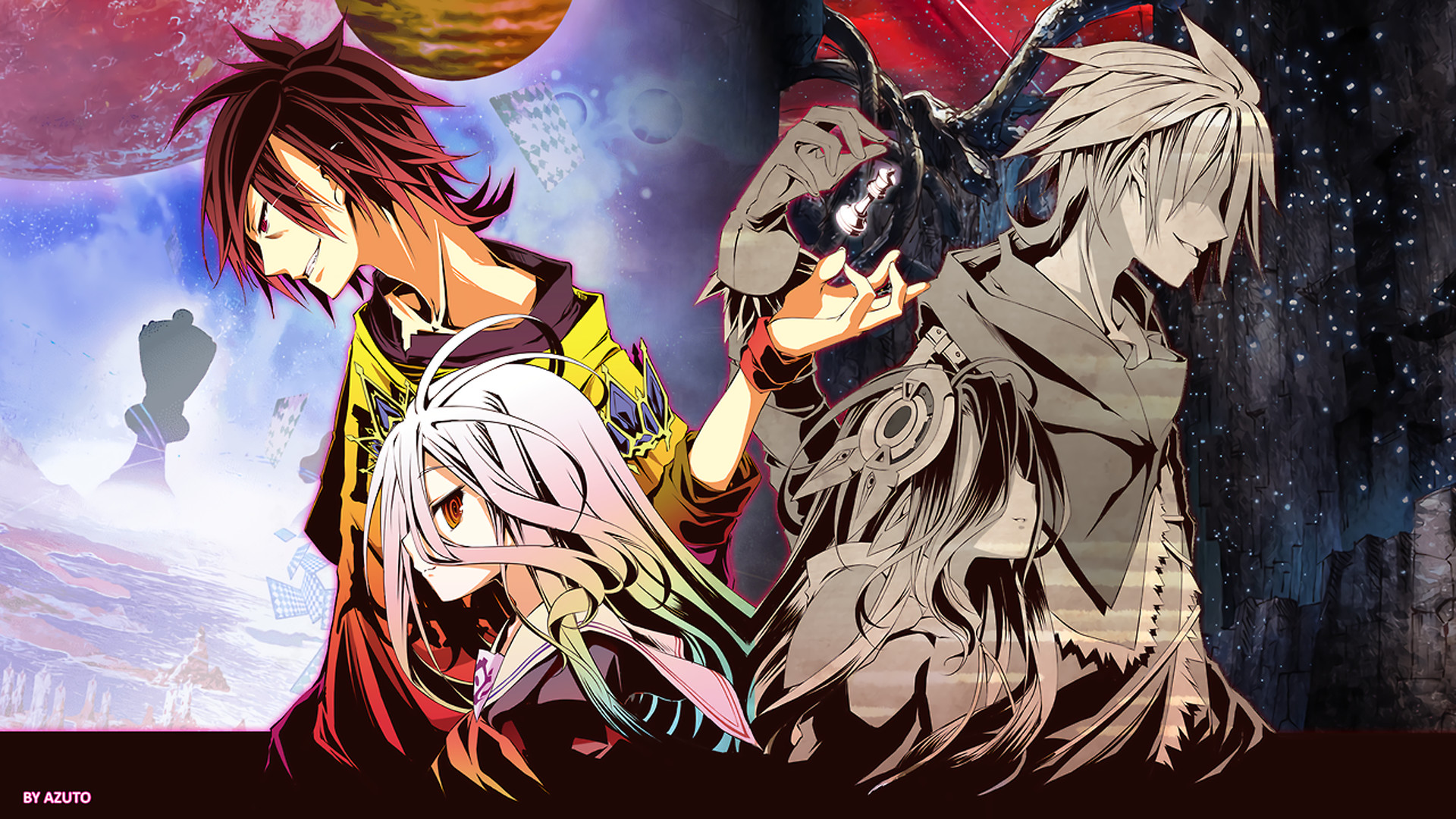 No Game No Life Wallpaper Hd , HD Wallpaper & Backgrounds