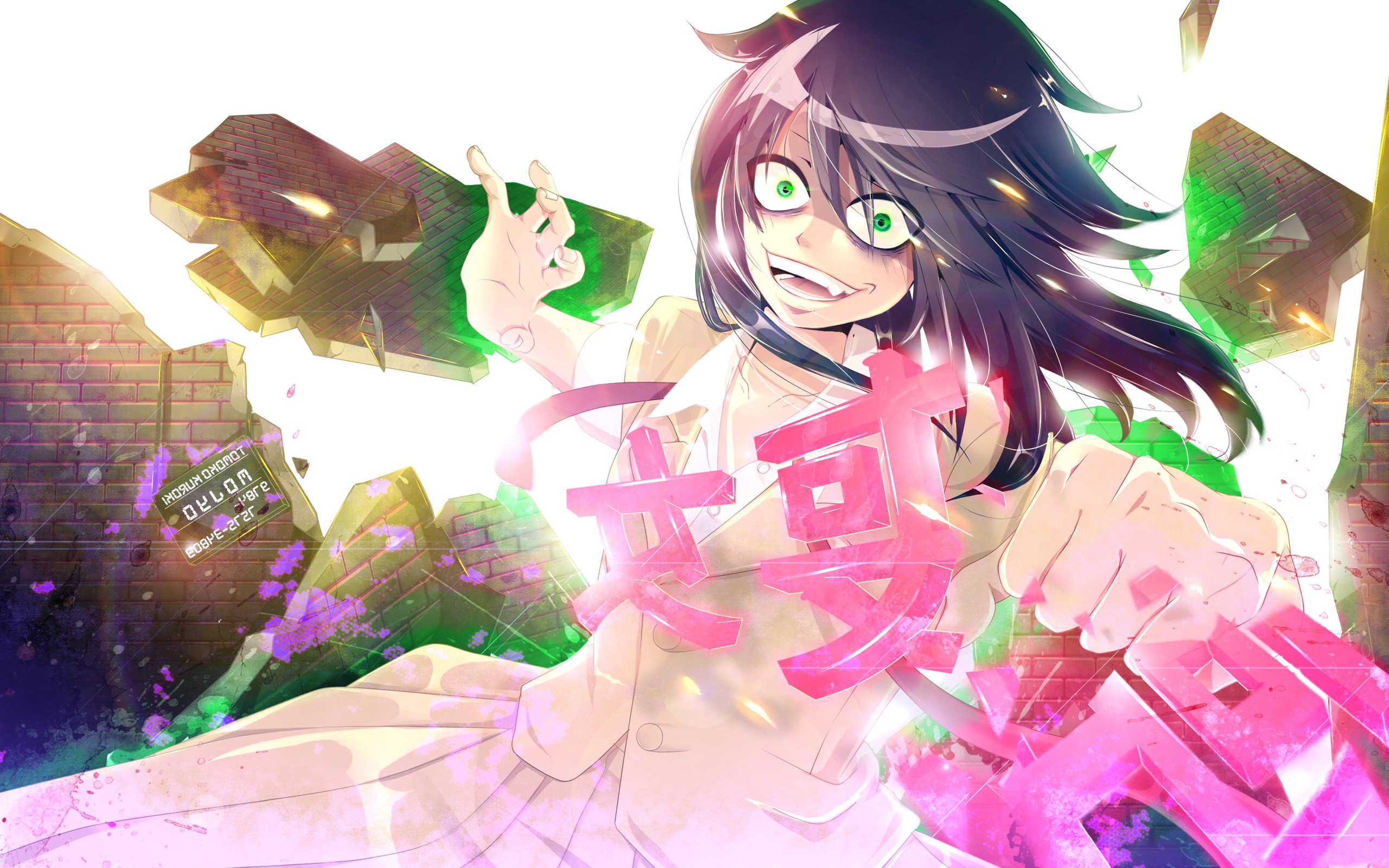Anime Kuroki Tomoko Wallpaper And Background - Tomoko , HD Wallpaper & Backgrounds