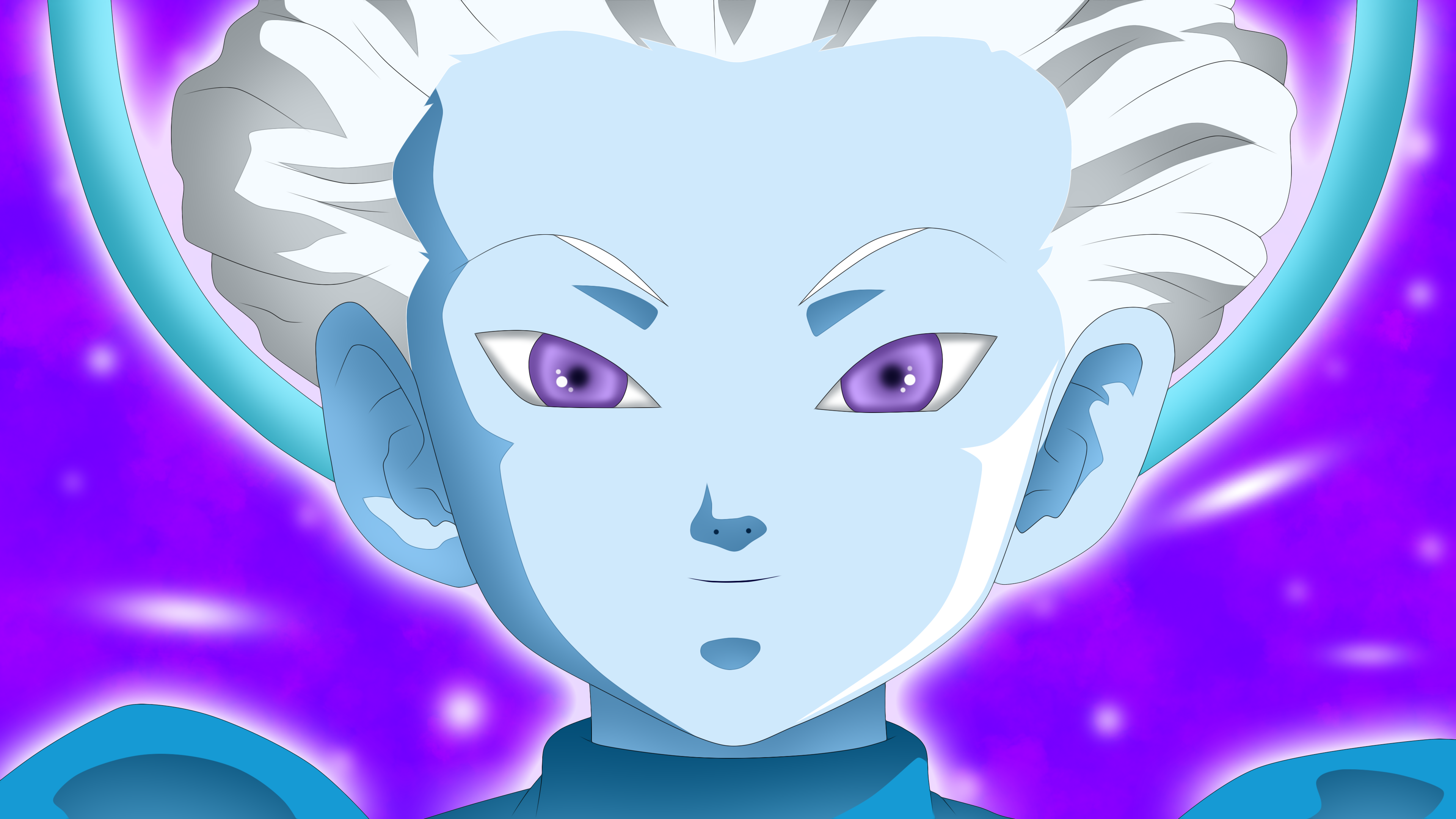 Hd Wallpaper - Dragon Ball Heroes Goku Ultra Instinct , HD Wallpaper & Backgrounds