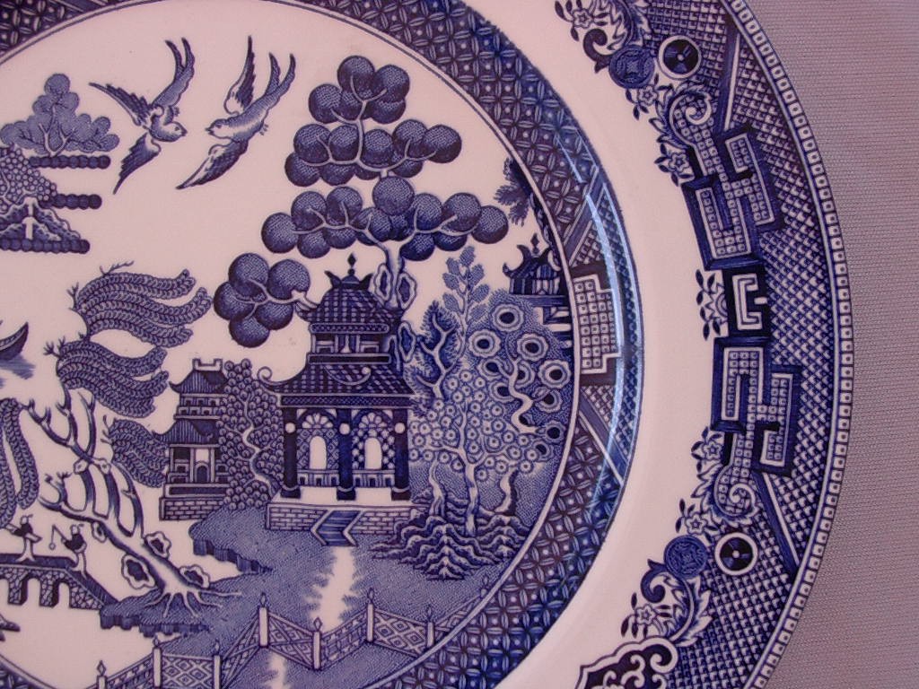 Willow Pattern Close Up Johnson Brothers Blue Willow (1539789) HD