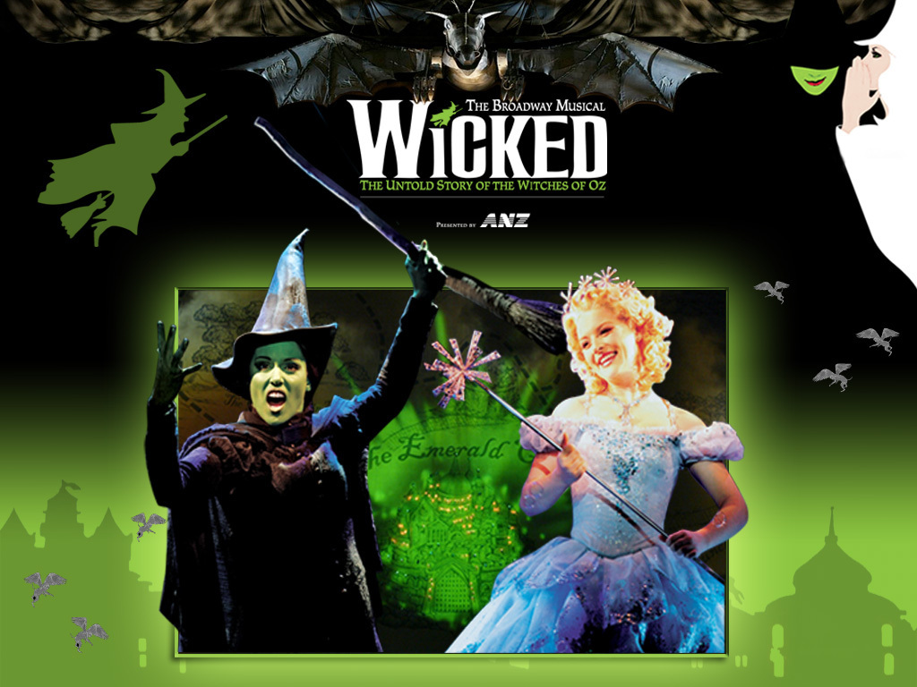 Wicked Wallpaper - Minecraft Wicked The Musical , HD Wallpaper & Backgrounds