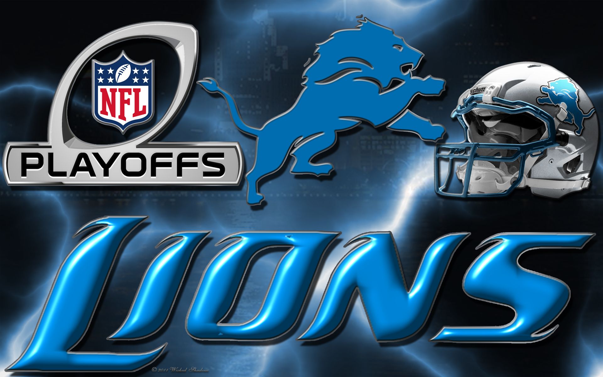 Wallpapers By Wicked Shadows - Lions Football , HD Wallpaper & Backgrounds