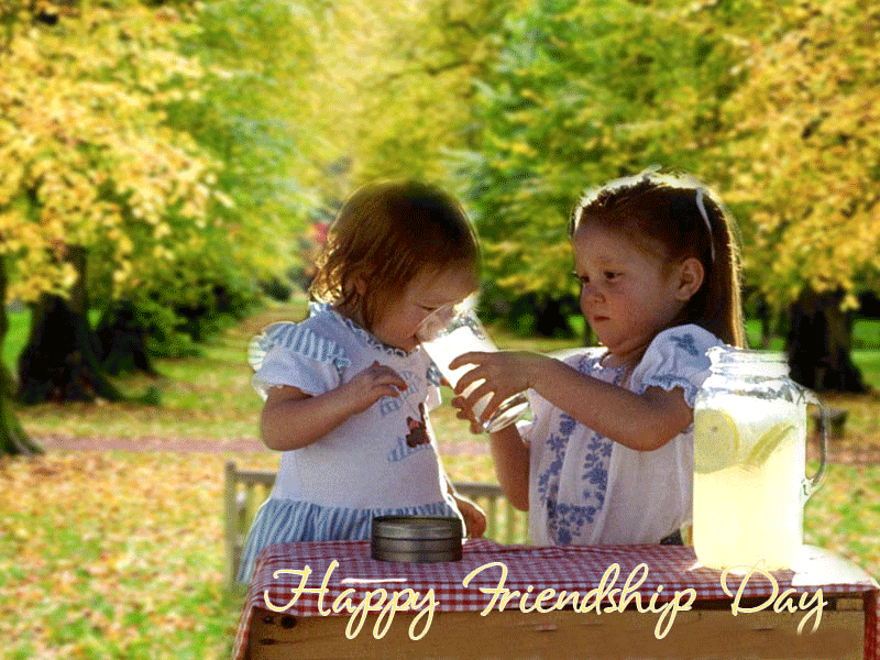 Preview These Cute Friendship Day Wallpapers To Set - Happy Friendship Day Wallpaper Girls , HD Wallpaper & Backgrounds
