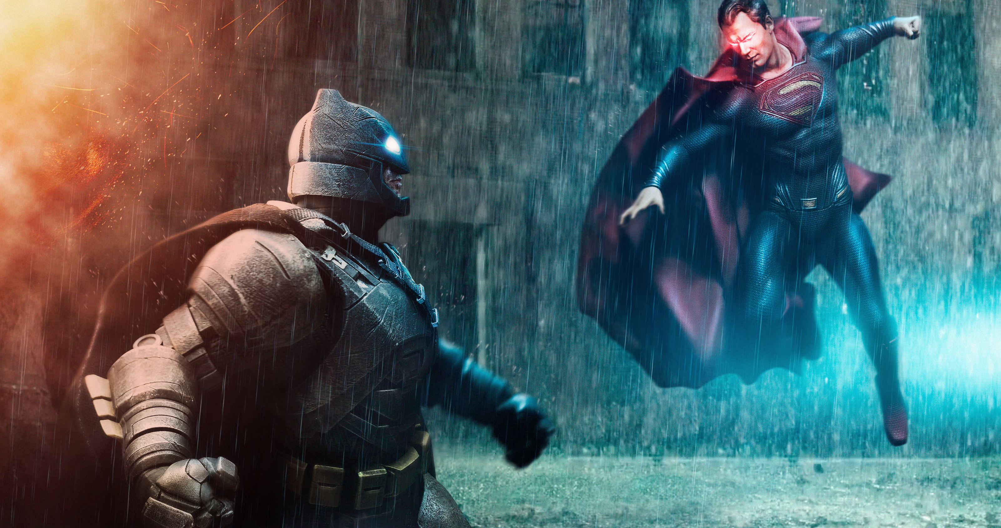 Batman V Superman Wallpapers - Batman Vs Superman Wallpaper Desktop , HD Wallpaper & Backgrounds