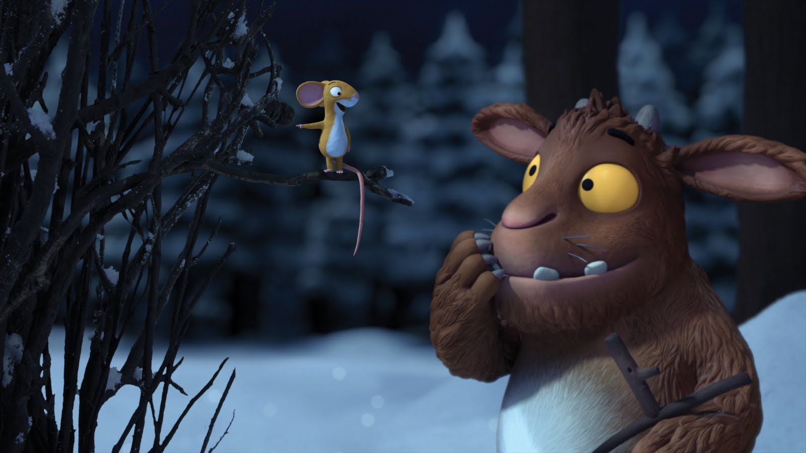 Gruffalo's Child And Mouse , HD Wallpaper & Backgrounds