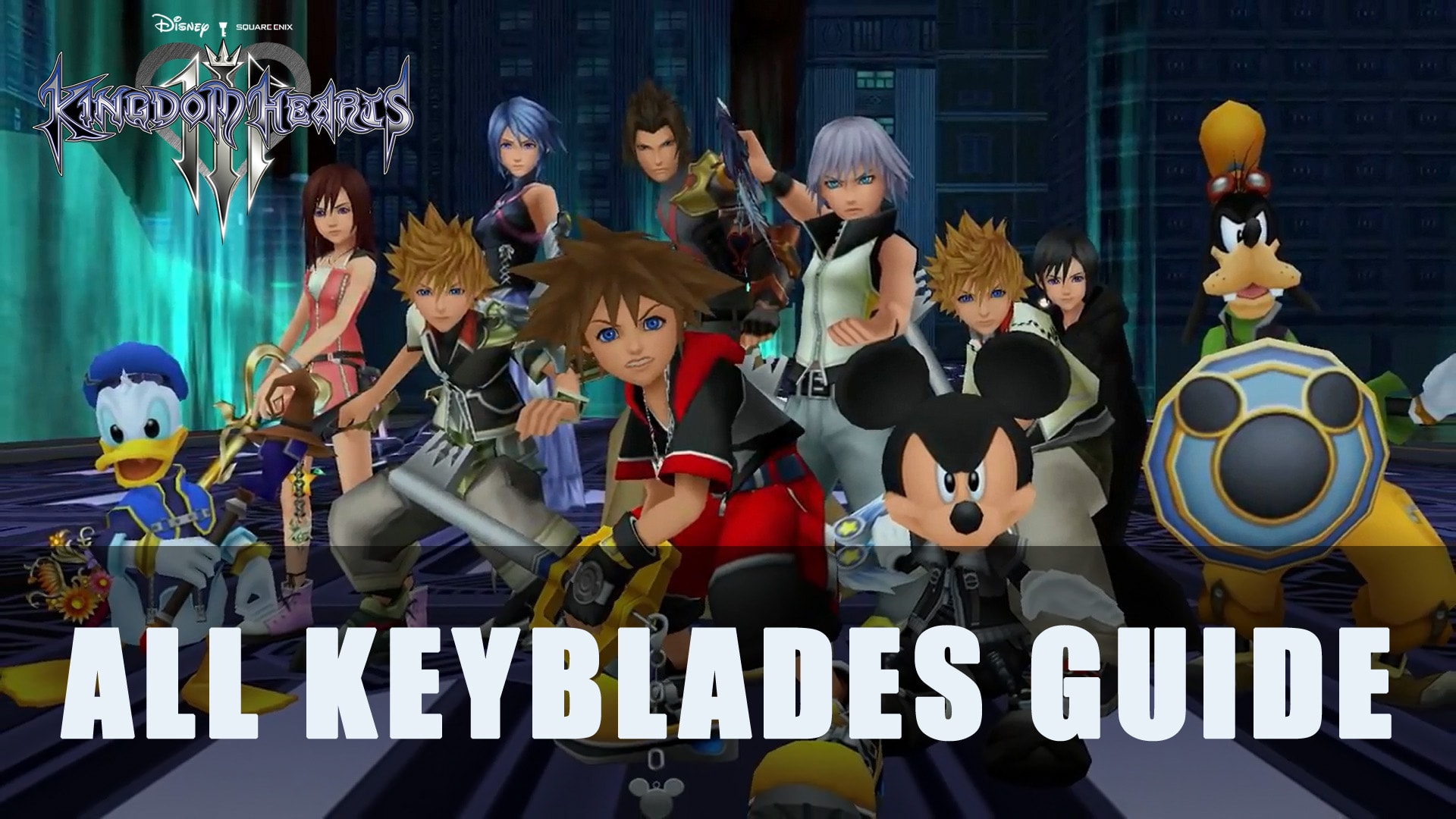 Kingdom Hearts - 7 Guardians Of Light Kh , HD Wallpaper & Backgrounds