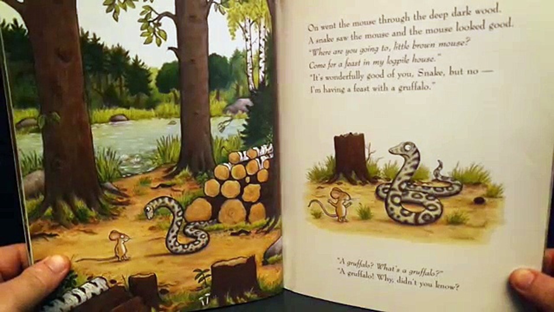 Inside The Gruffalo Book , HD Wallpaper & Backgrounds