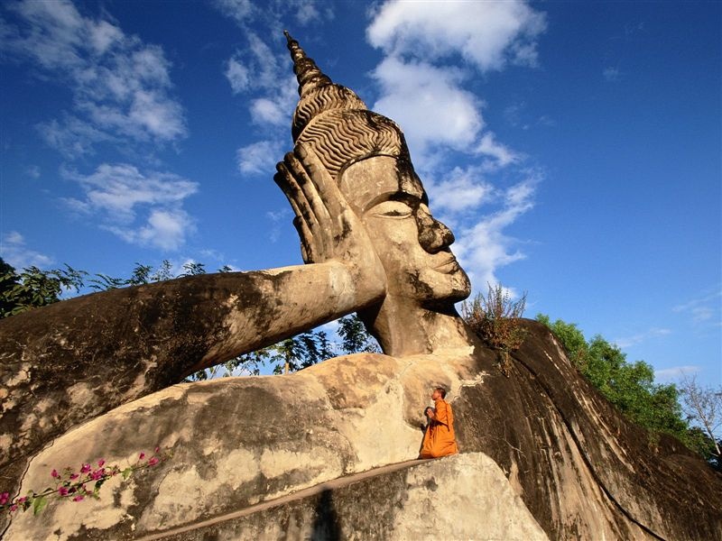 Laos - Wat Sisaket Temple Laos , HD Wallpaper & Backgrounds