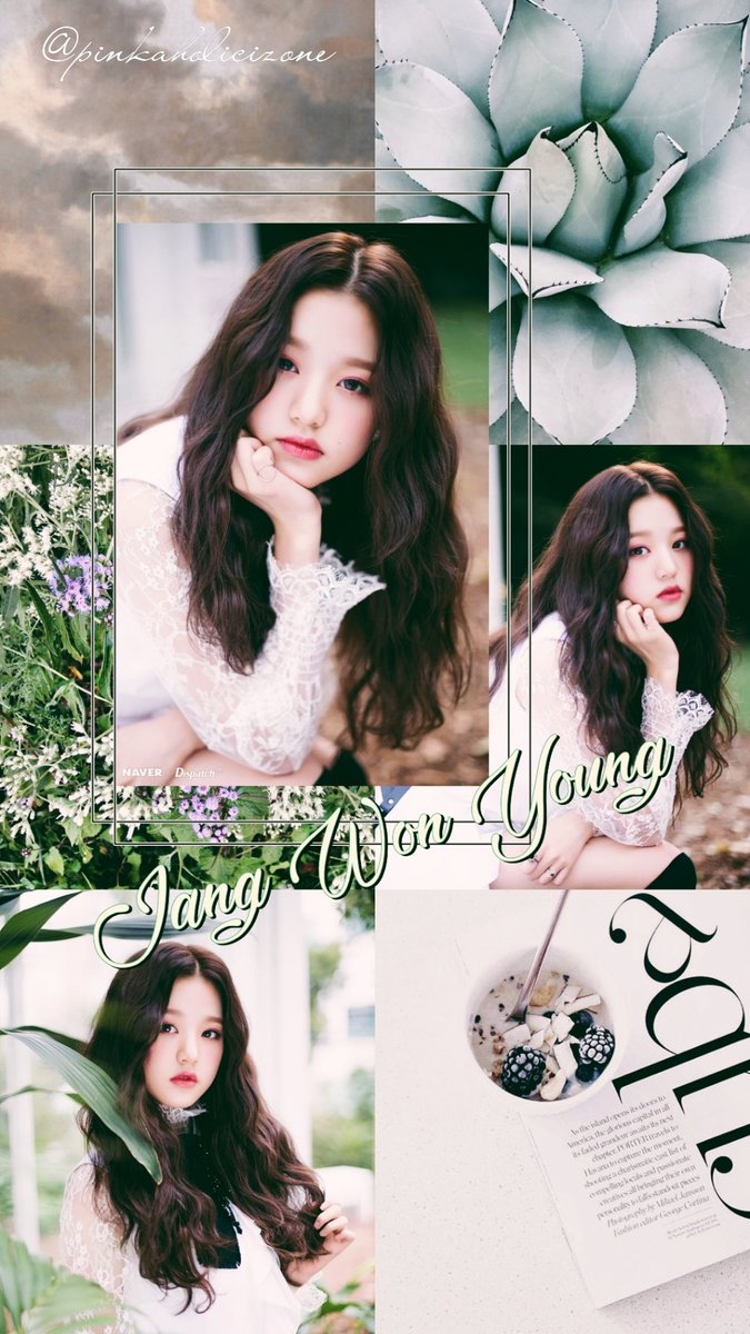 Jang Won Young Aesthetic Theme Wallpaper 💕 You Are - Jang Wonyoung Wallpaper Hd , HD Wallpaper & Backgrounds