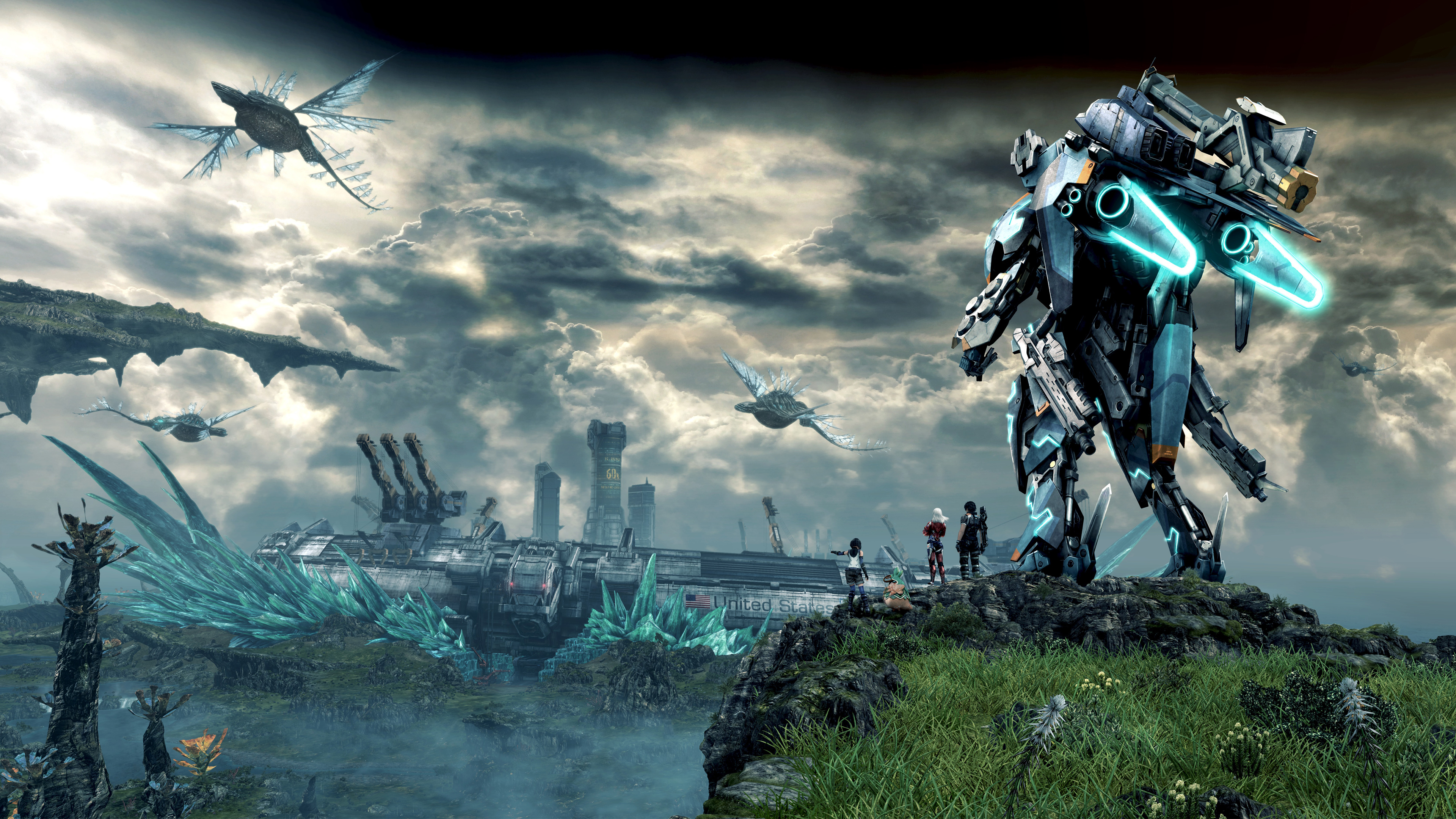 Chronicles Xenoblade - Xenoblade Chronicles X Hd , HD Wallpaper & Backgrounds