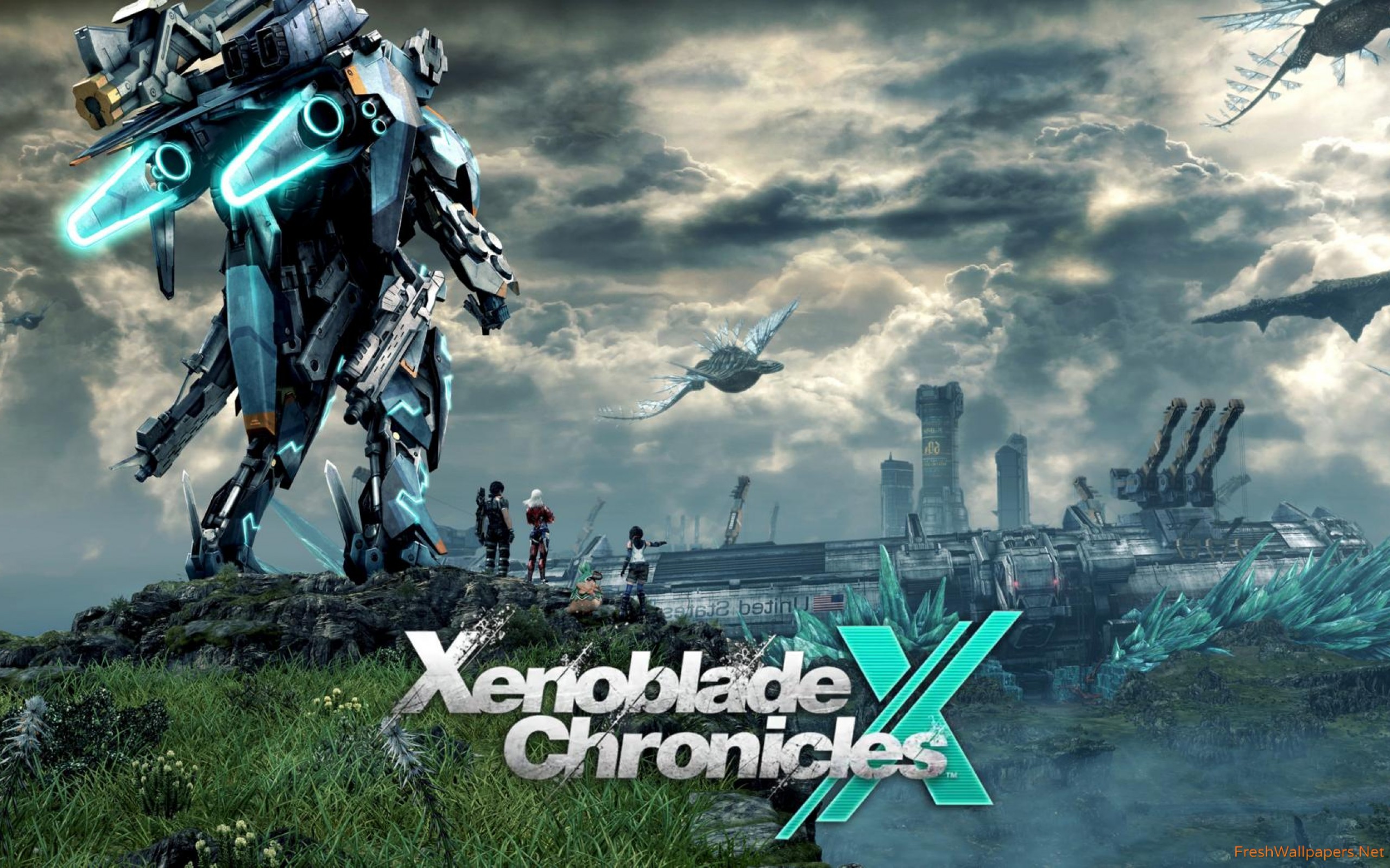 Xenoblade Chronicles X Wallpaper - Xenoblade Chronicles X Switch , HD Wallpaper & Backgrounds