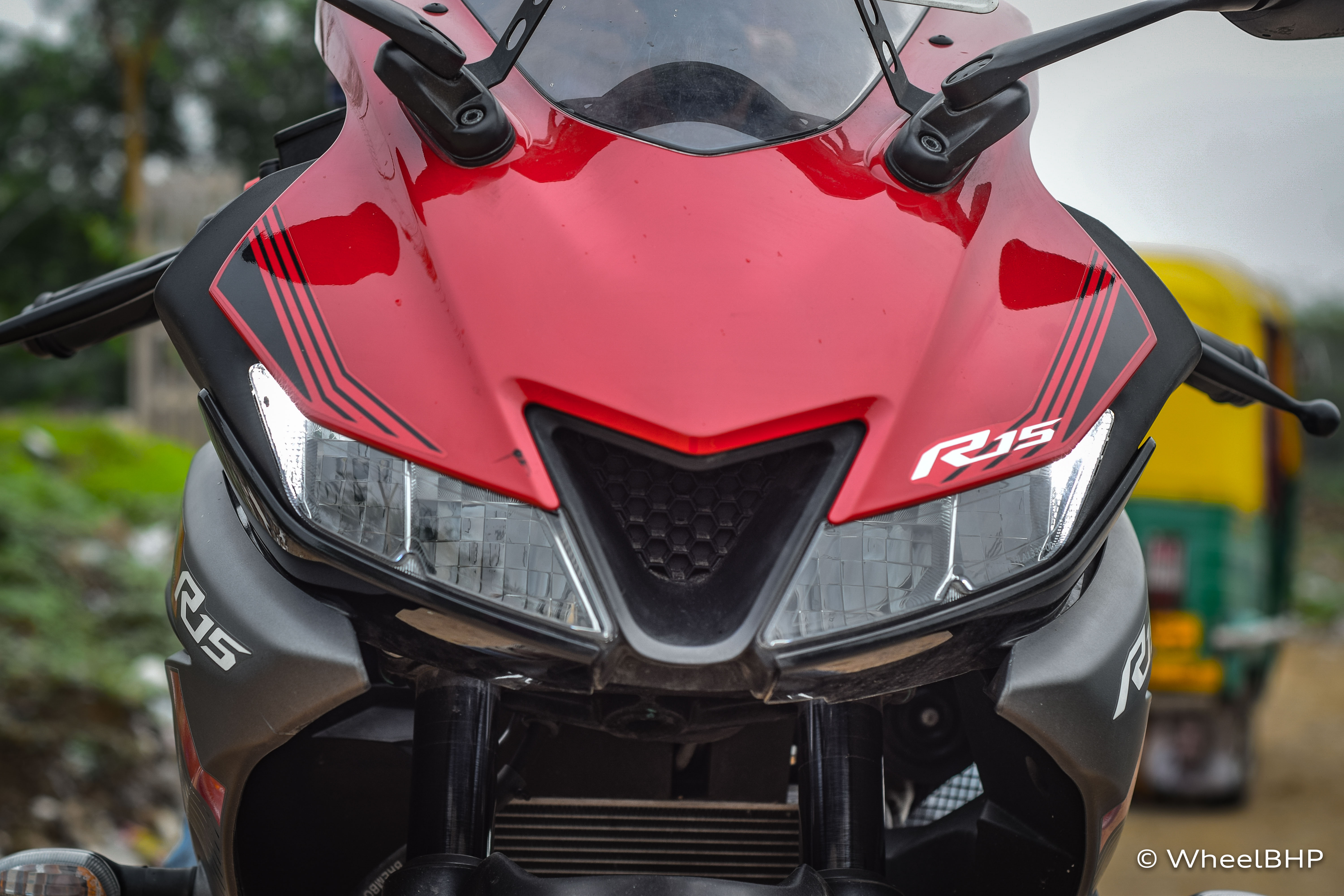 Yamaha Yzf-r15 V3 First Ride Review - R15 V3 Red Grey , HD Wallpaper & Backgrounds