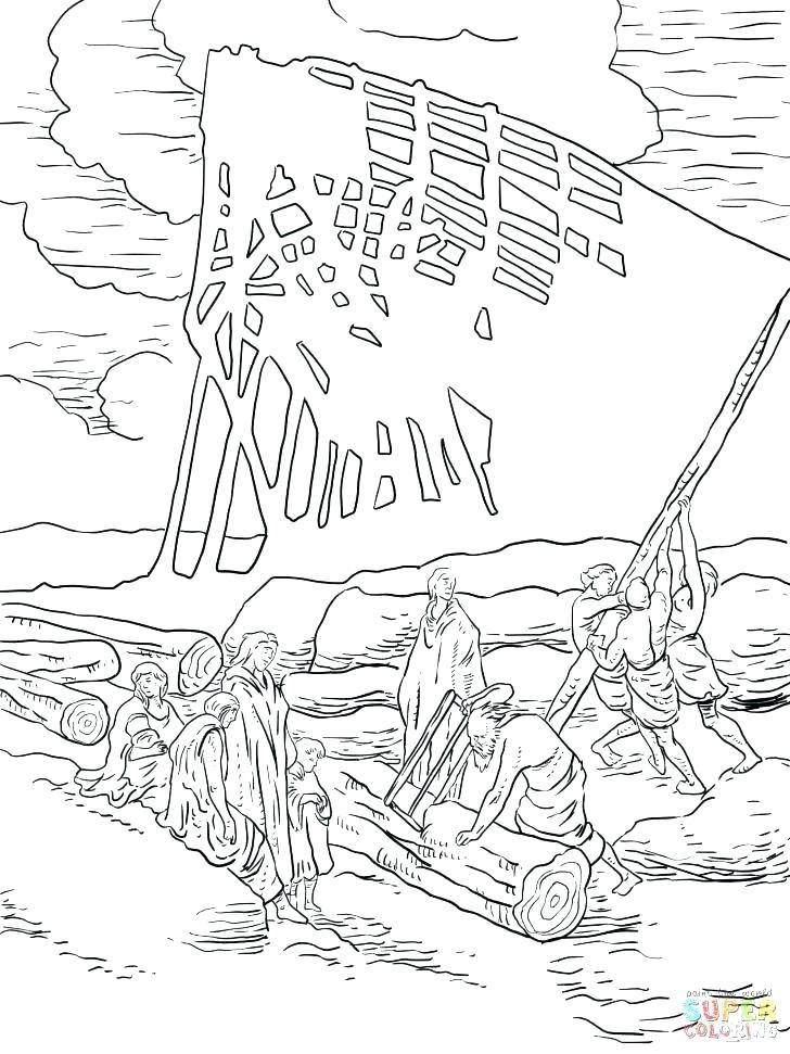 Noah And The Ark Coloring Page Ark Coloring Page Ark Noah