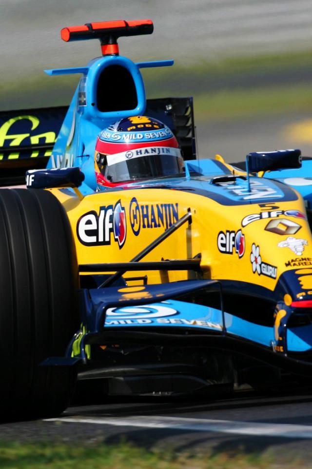 Ipad - Fernando Alonso 2005 Renault , HD Wallpaper & Backgrounds