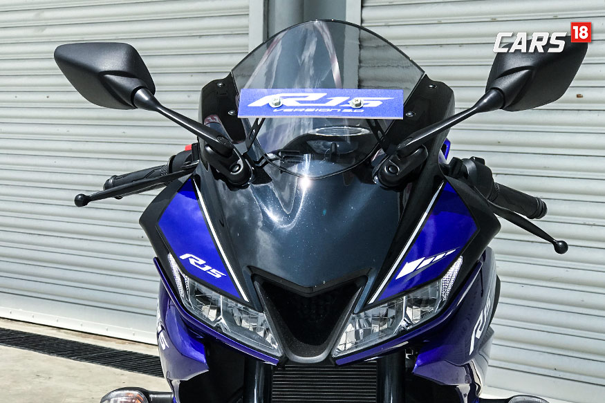 Yamaha R15 V3 - R15 V3 Front View , HD Wallpaper & Backgrounds