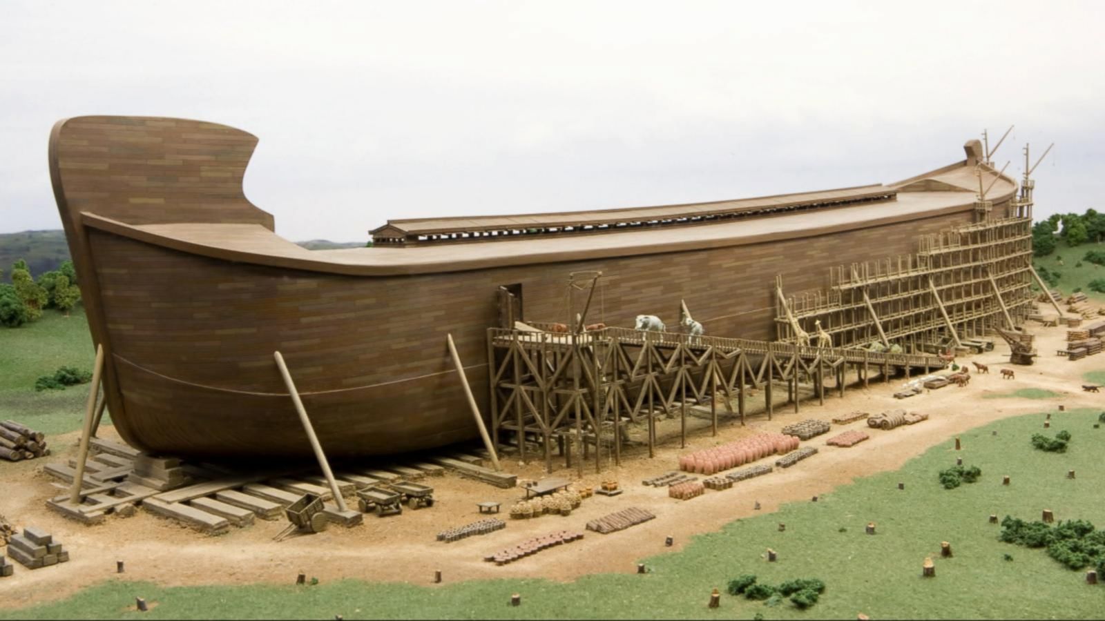 Sections - Noah's Ark Replica , HD Wallpaper & Backgrounds