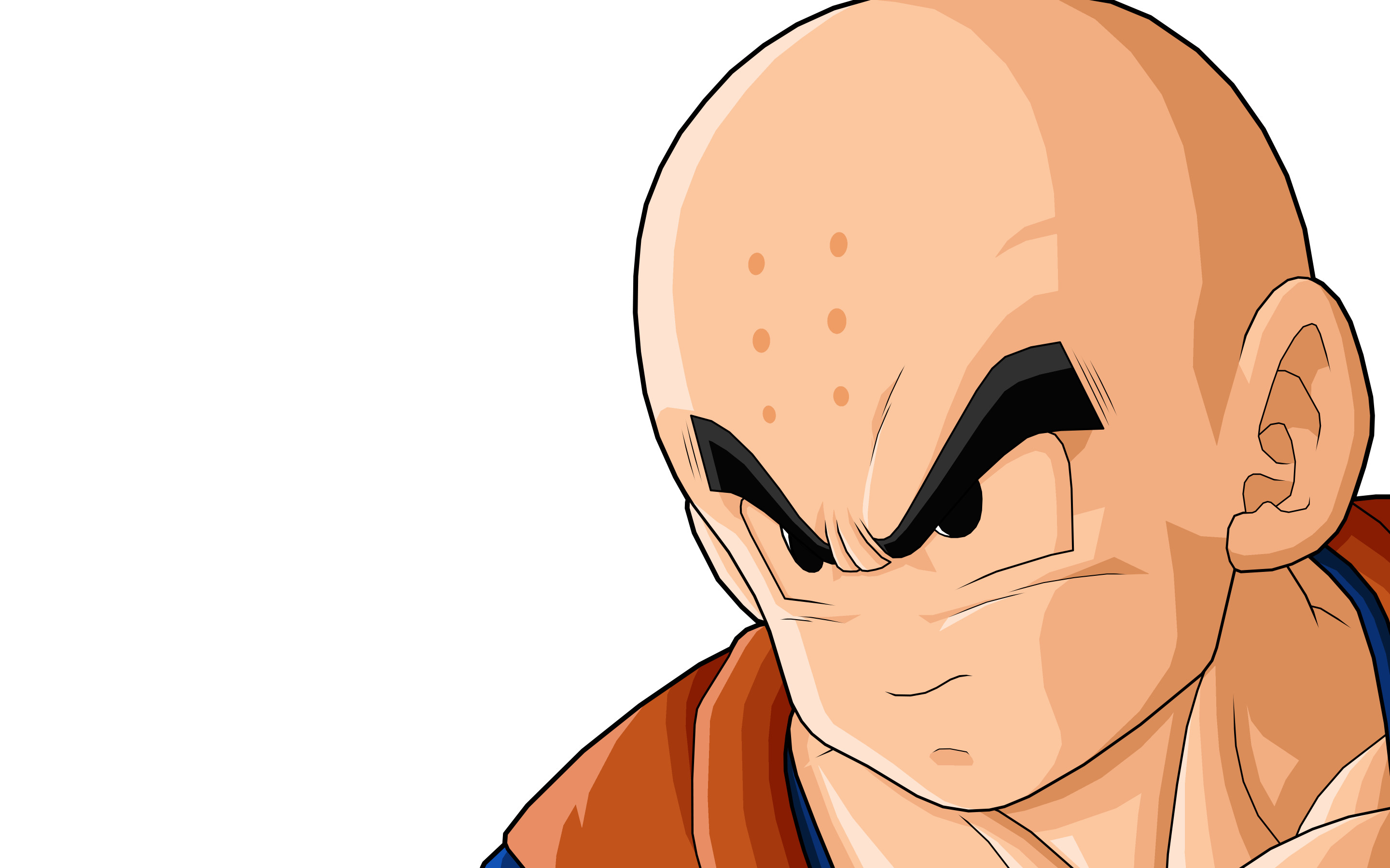 Dragon Ball Z Krillin Wallpaper - Dragon Ball Krilin Hd , HD Wallpaper & Backgrounds