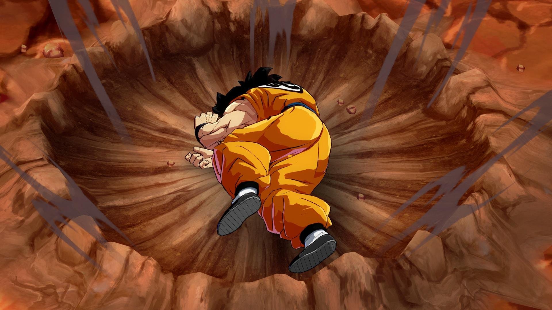 Yamcha Demonstrates A Hard Knockdown - Dragon Ball Fighterz Yamcha Death , HD Wallpaper & Backgrounds