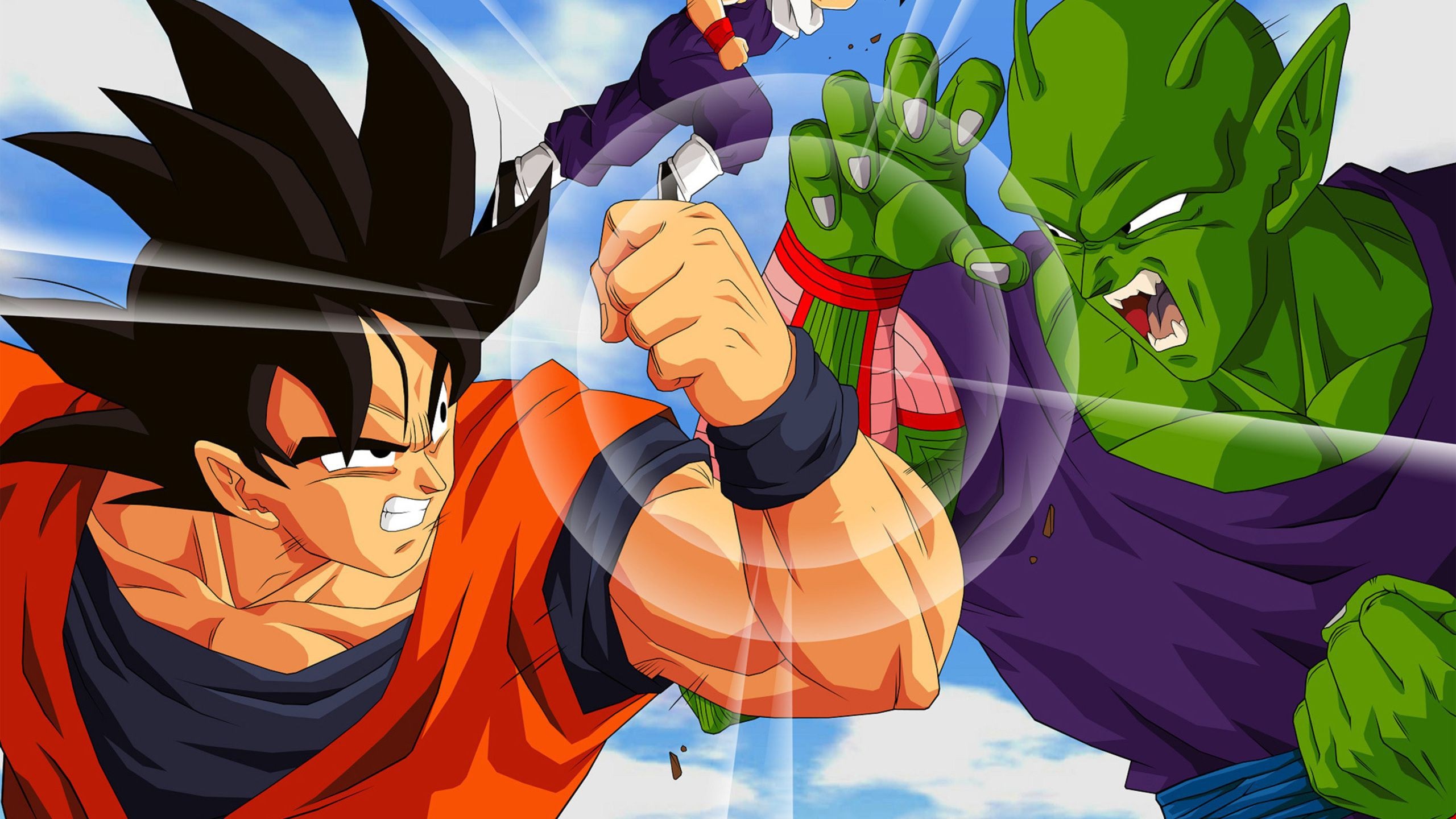 Dragon Ball Z Piccolo Vs Goku , HD Wallpaper & Backgrounds