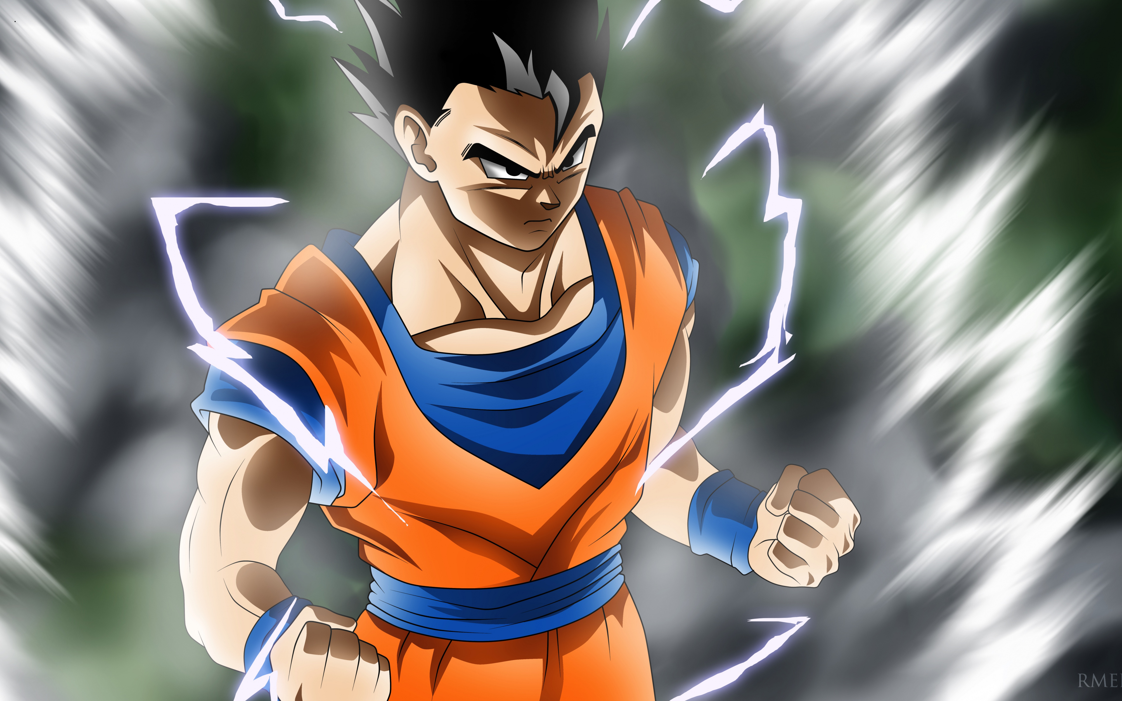 Wallpaper Angry Gohan, Dragon Ball, Anime Boy - Dragon Ball Super Ultimate Gohan Vs Goku , HD Wallpaper & Backgrounds