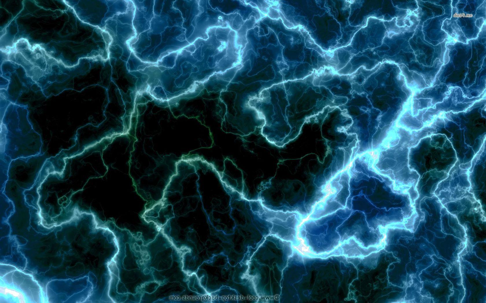 Cool Lightning Wallpaper - Lightning Cool Blue Backgrounds , HD Wallpaper & Backgrounds