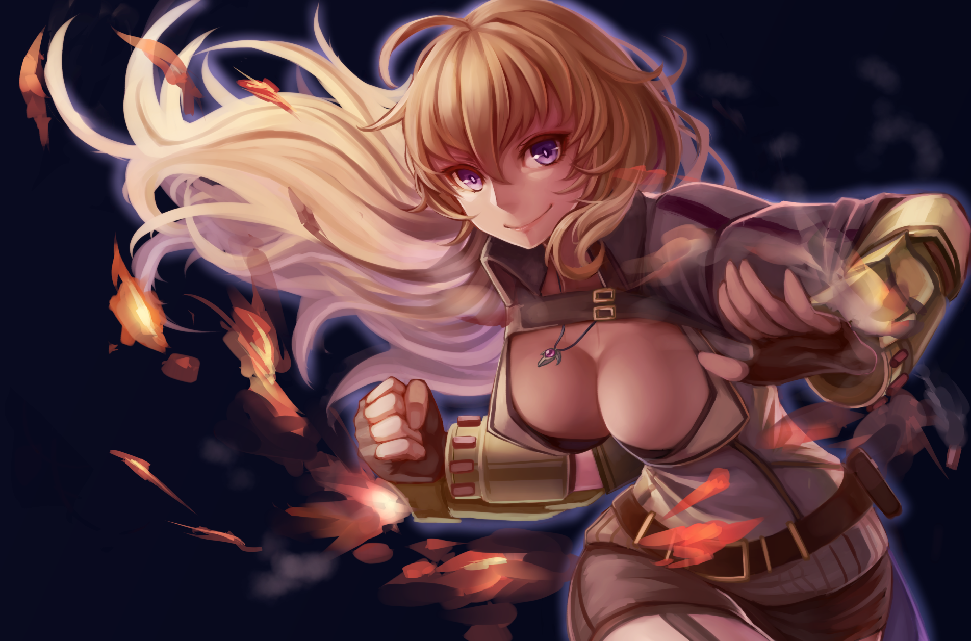 Yang Xiao Long - Anime , HD Wallpaper & Backgrounds