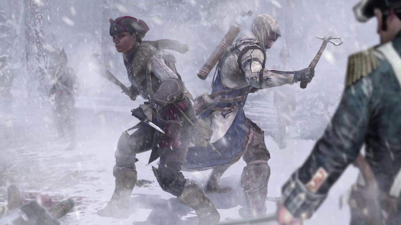 Assassin's Creed Iii Aveline And Connor Wallpaper - Assassin's Creed 3 Connor And Aveline , HD Wallpaper & Backgrounds