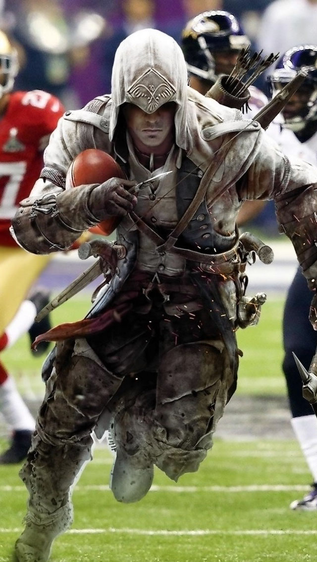 Assassin's Creed 4 Super Bowl - Assassin's Creed Wallpaper Iphone , HD Wallpaper & Backgrounds