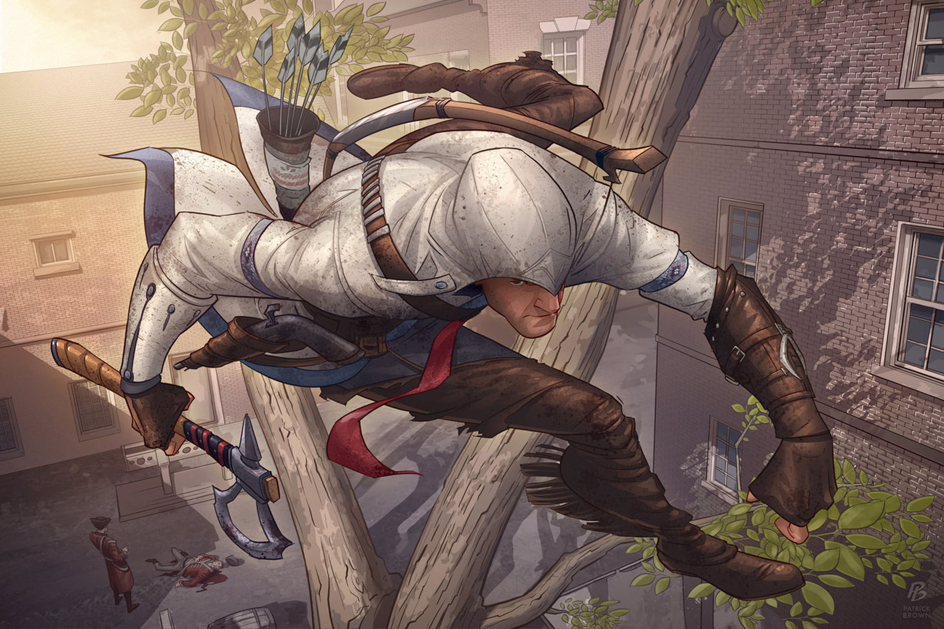 Assassin's Creed Digital Wallpaper Hd Wallpaper - Assassins Creed 3 Connor , HD Wallpaper & Backgrounds