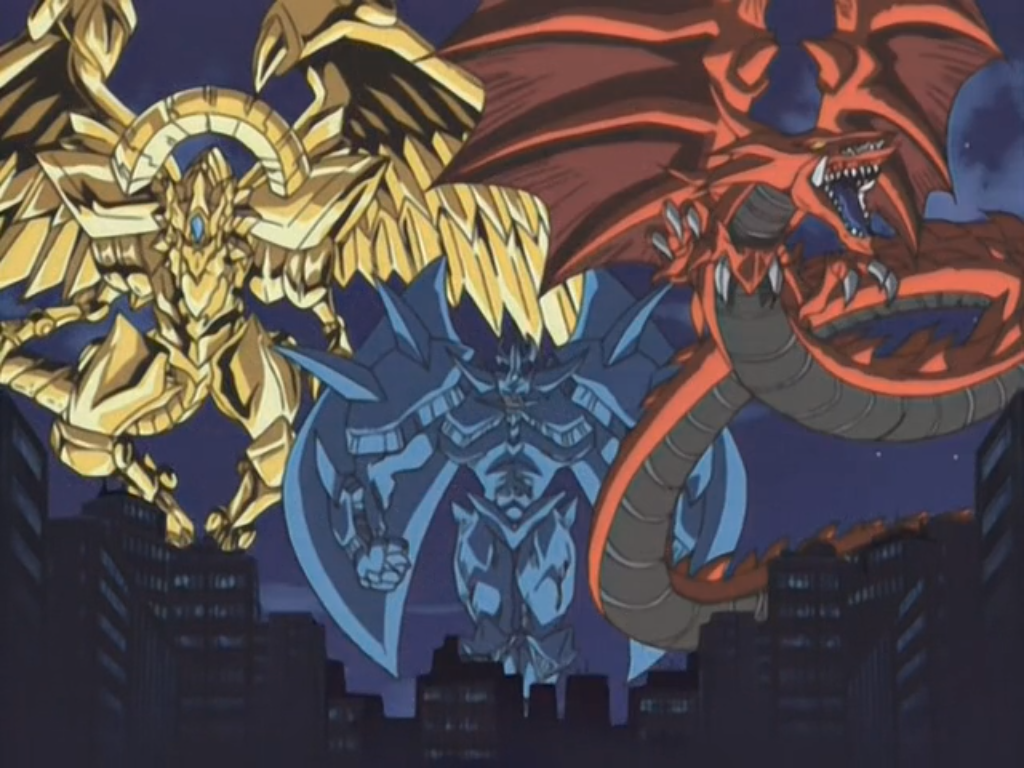 Slifer, Obelisk & The Wind Dragon Of Ra - Yu Gi Oh Power , HD Wallpaper & Backgrounds