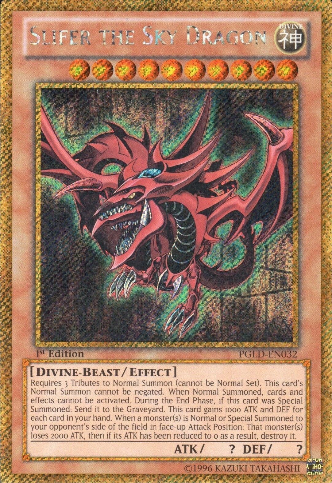 Slifer The Sky Dragon - Slifer The Sky Dragon Card Hd , HD Wallpaper & Backgrounds