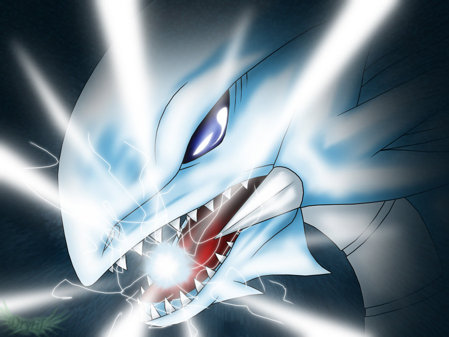 Blue Eyes White Dragon Wallpaper - Yugioh Blue Eyes White Dragon , HD Wallpaper & Backgrounds