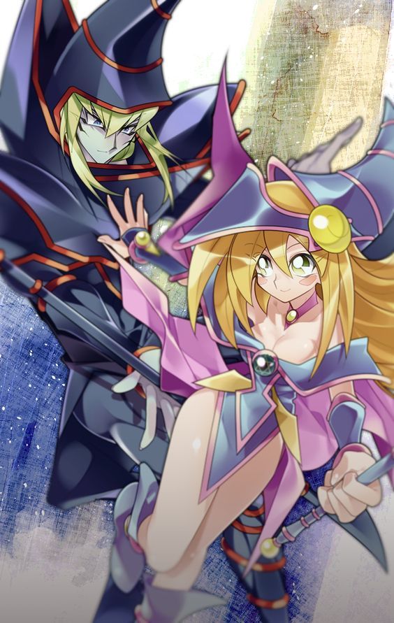 Dark Magician And Dark Magician Girl - Dark Magician Dark Magician Girl , HD Wallpaper & Backgrounds