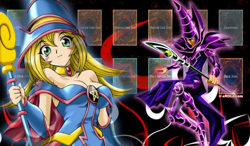 Dark Magician & Dark Magician Girl Photo - Dark Magician Girl , HD Wallpaper & Backgrounds