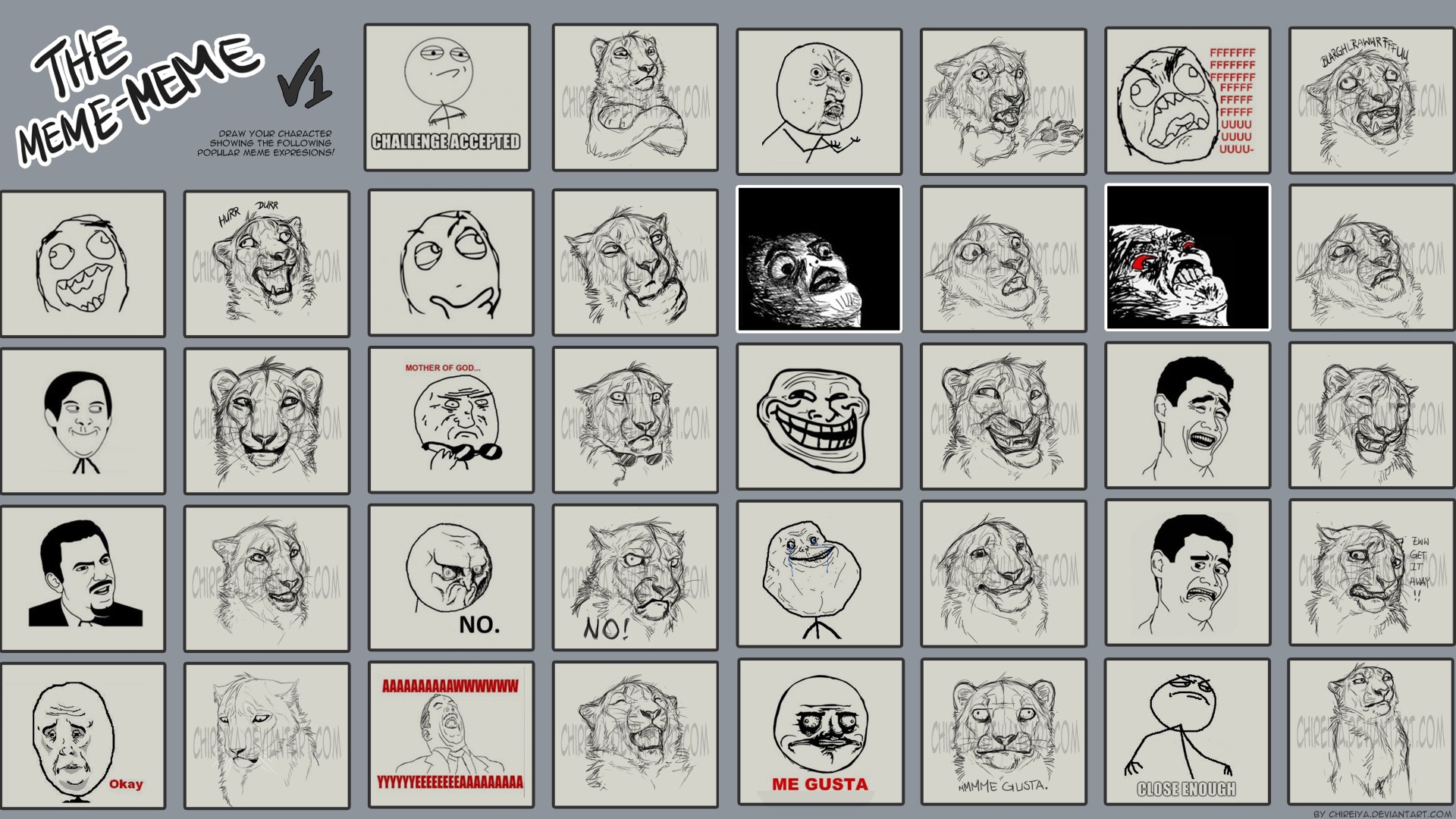 Wallpaper - 2012 Meme Faces , HD Wallpaper & Backgrounds