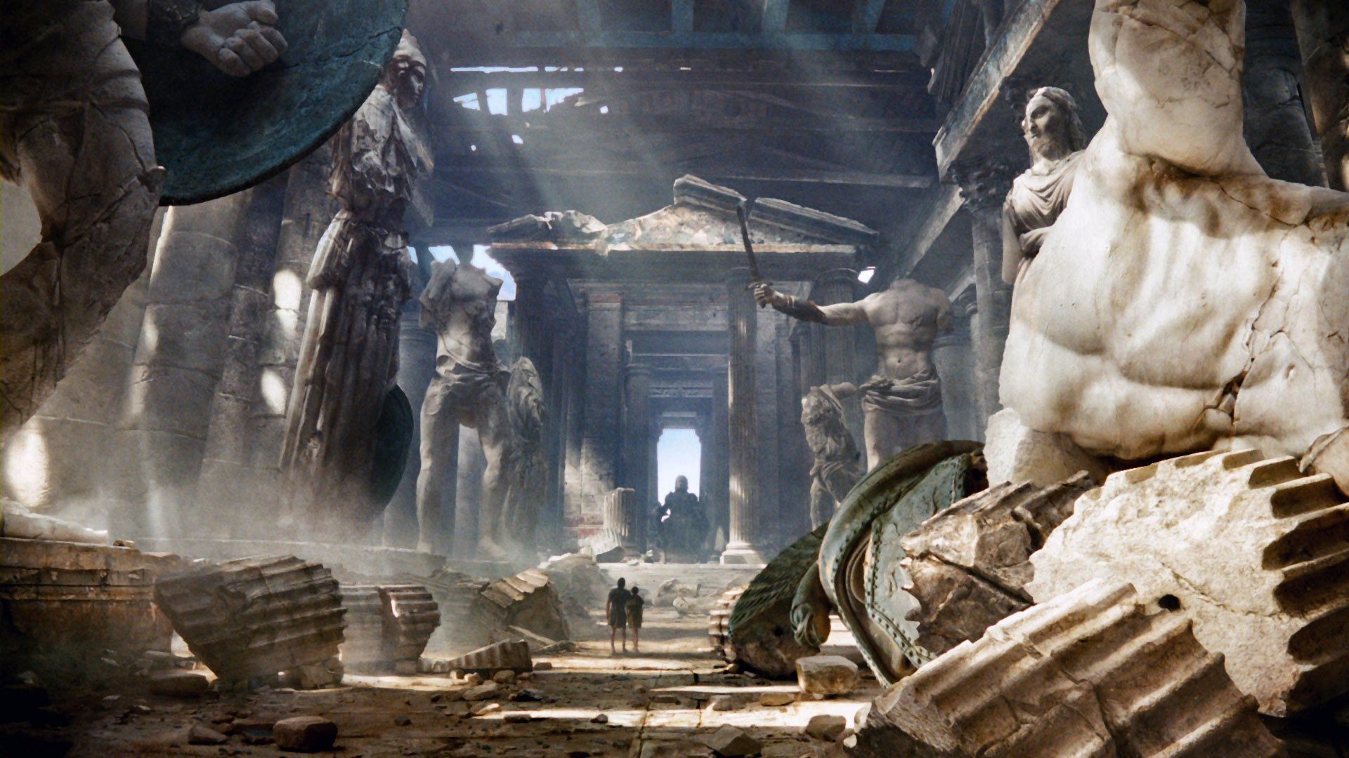 Greek Mythology Wallpapers 57 Images - Wrath Of The Titans Statue , HD Wallpaper & Backgrounds